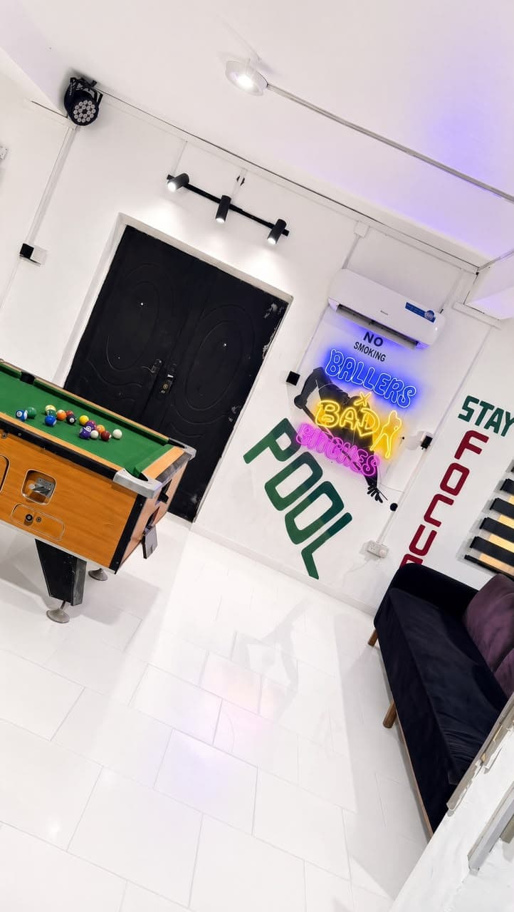 The Pool Table & Game Room